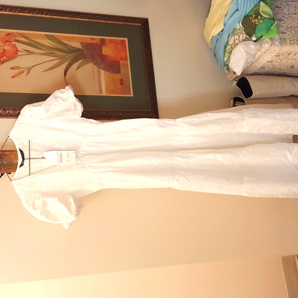 White dress